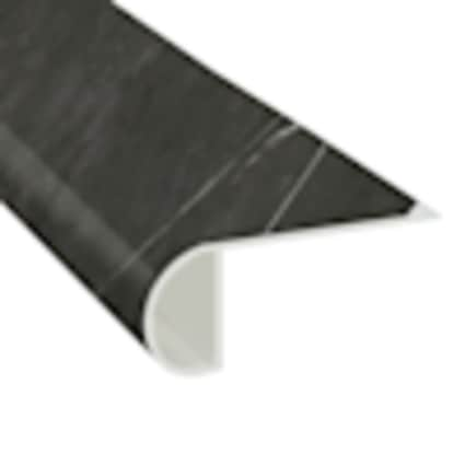 CoreLuxe Nero Salerno Waterproof 2.25 in wide x 7.5 ft Length Low Profile Stair Nose